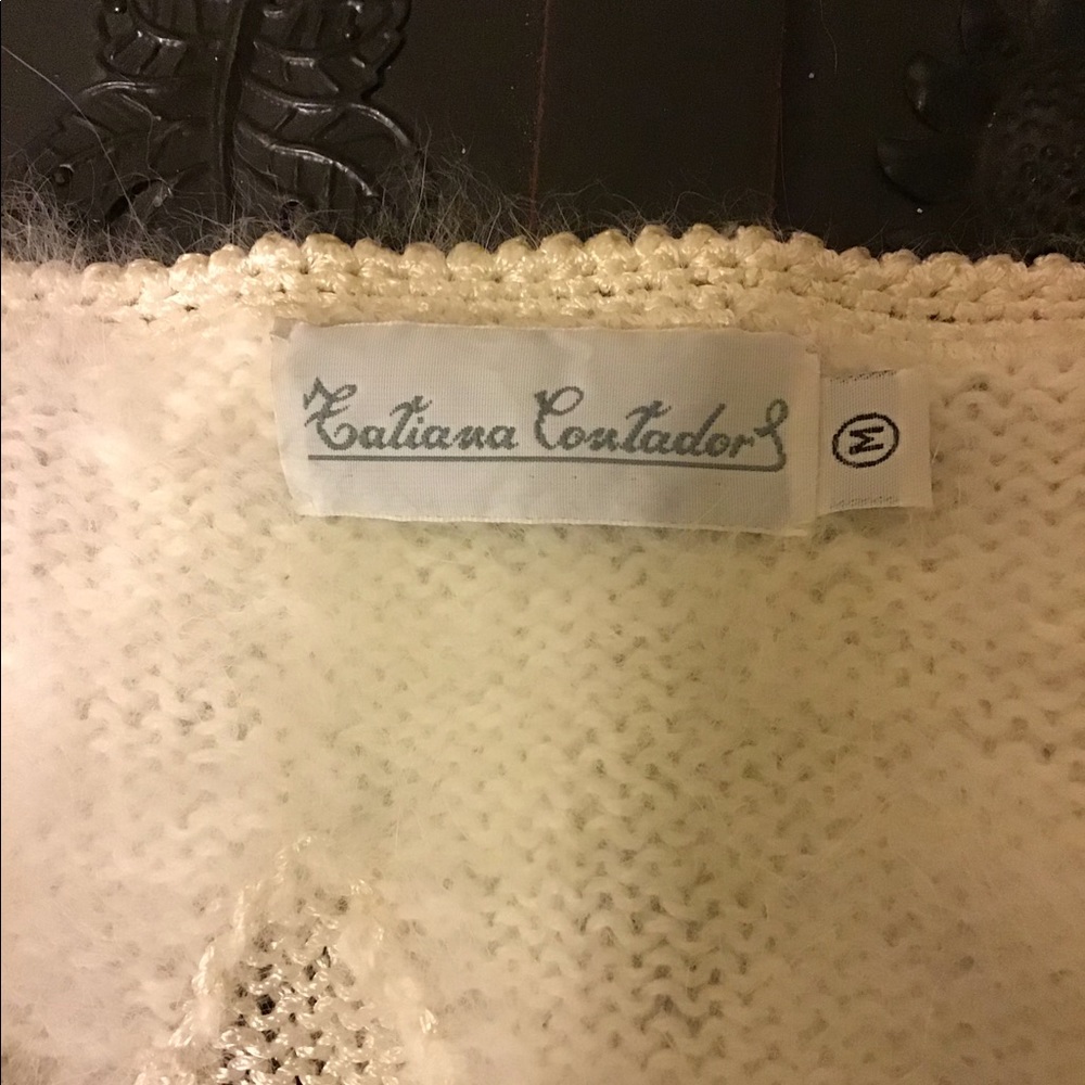 Vintage 90% Angora Sweater - Picture 4 of 7